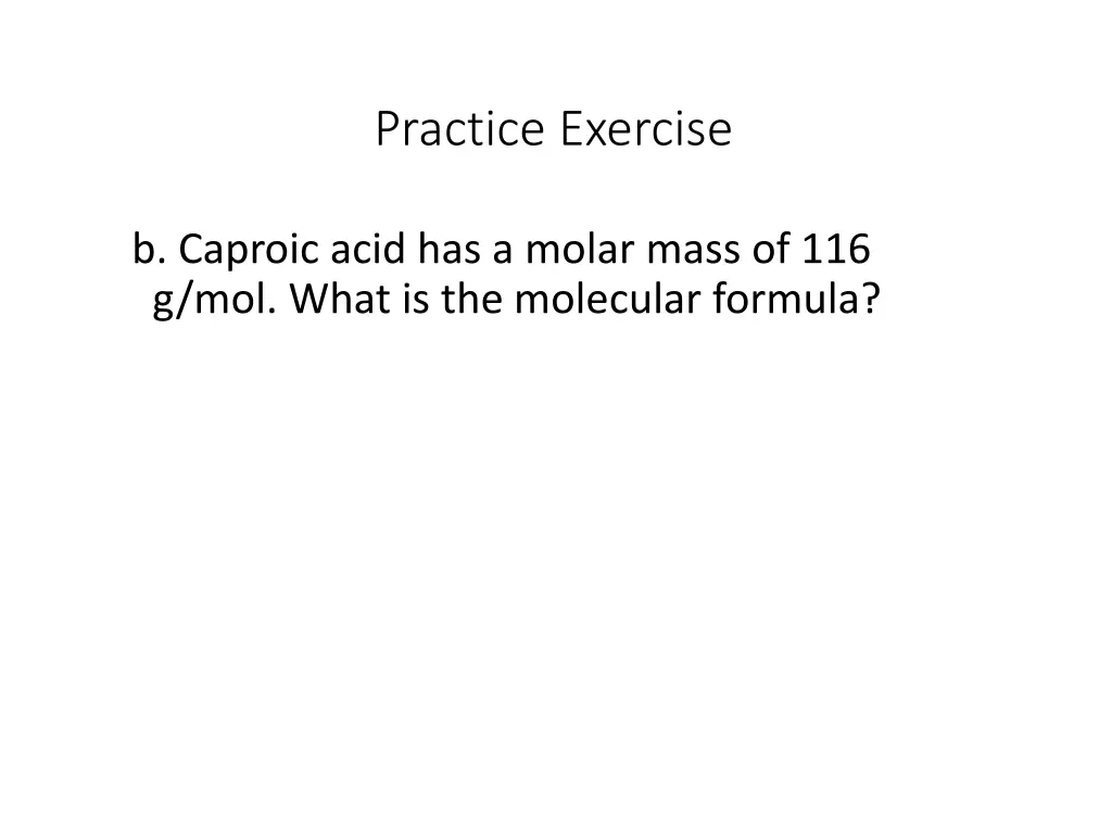practice exercise 3