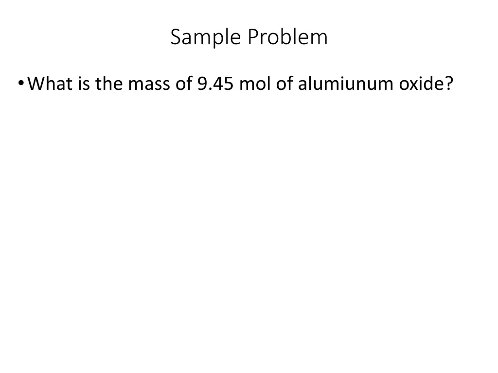 sample problem 3
