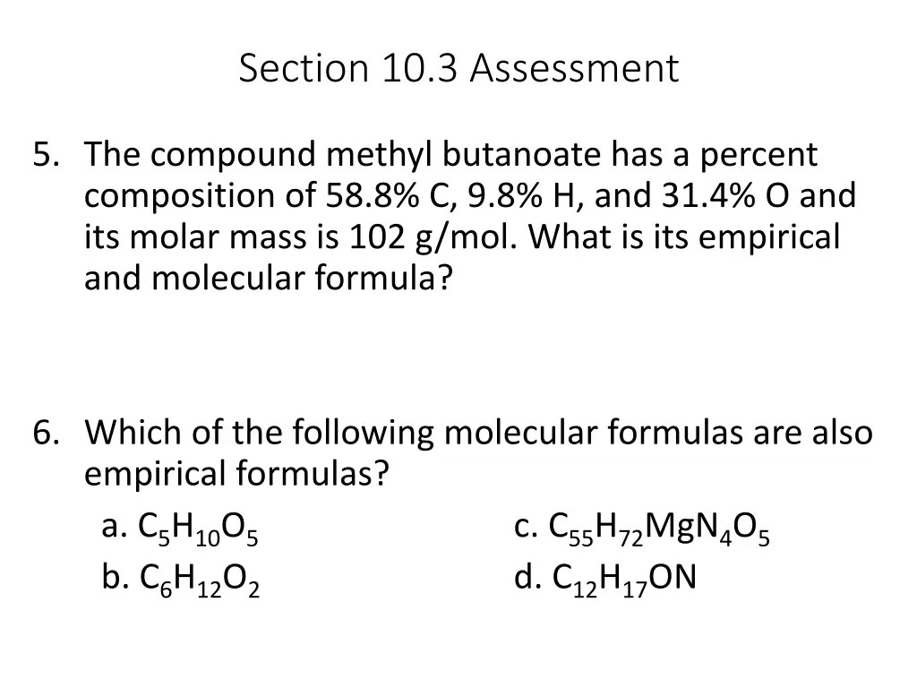 section 10 3 assessment
