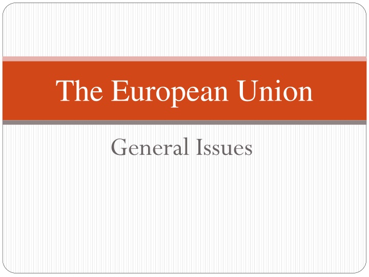 the european union