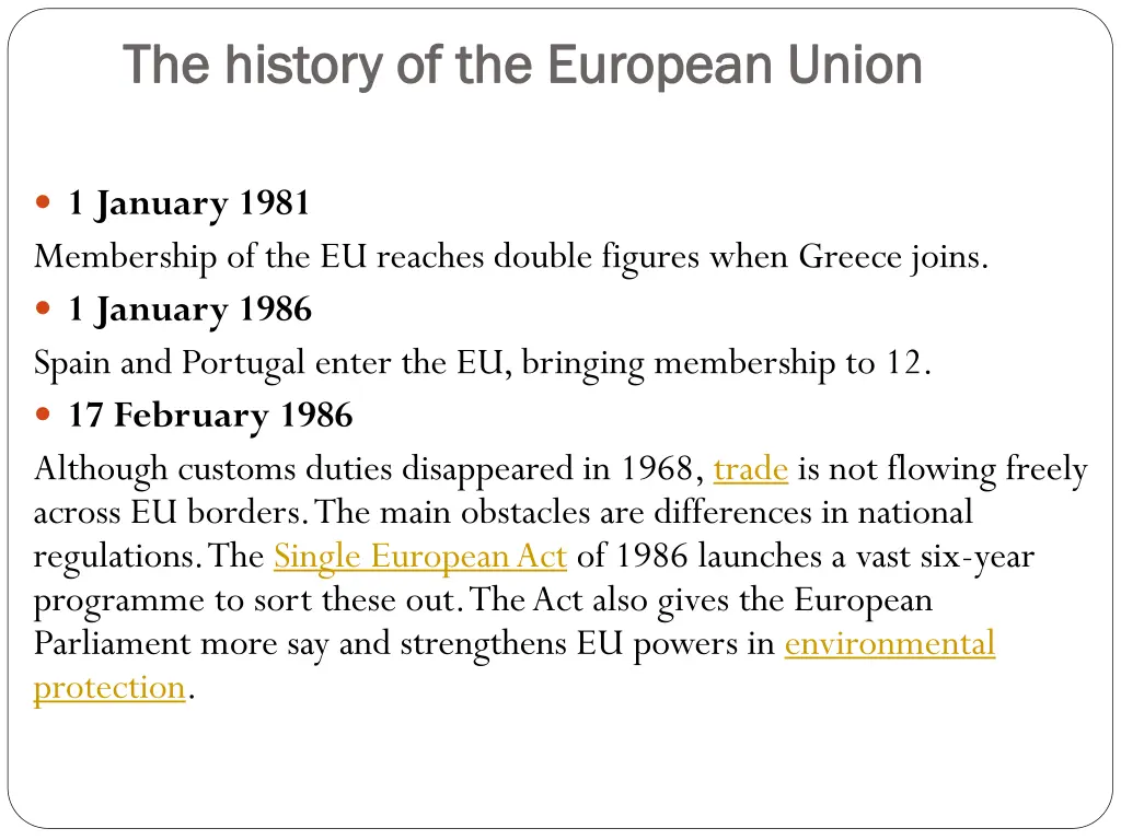 the history of the european union the history 3