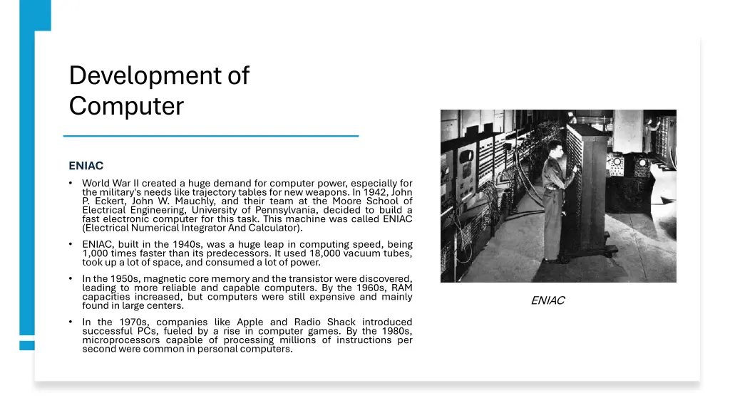 development of computer 5