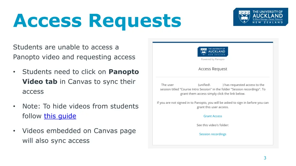 access requests