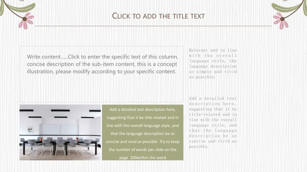 c lick to add the title text 1
