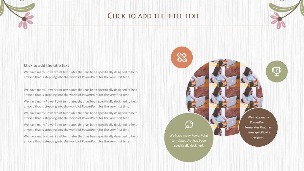 c lick to add the title text 15