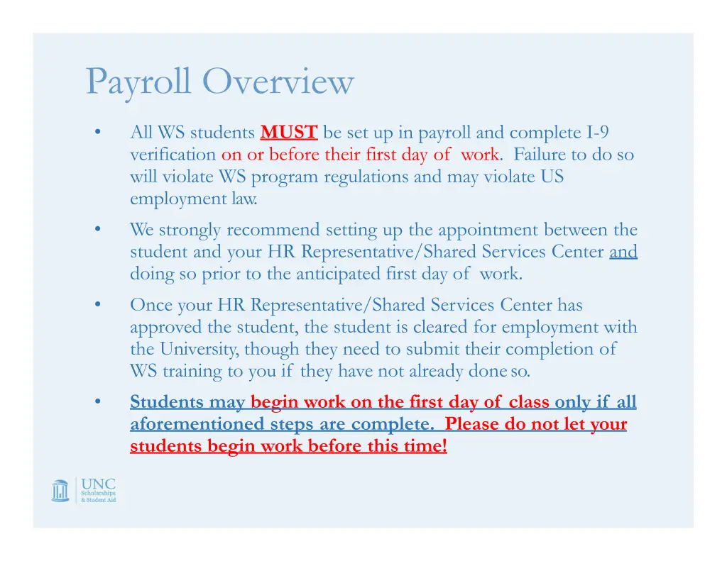 payroll overview