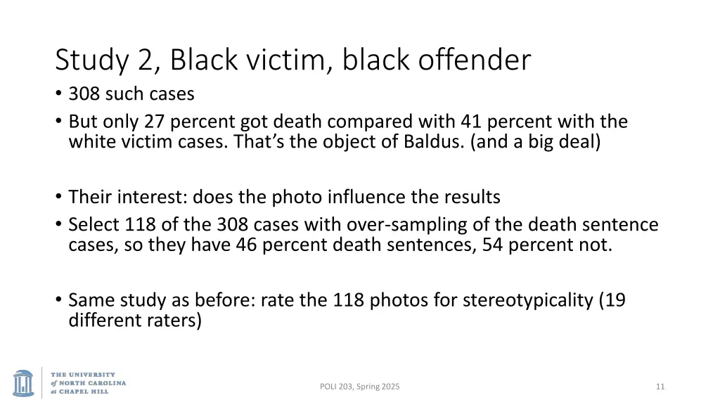 study 2 black victim black offender 308 such
