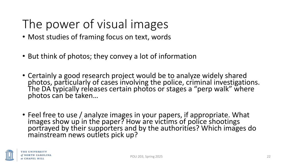 the power of visual images most studies