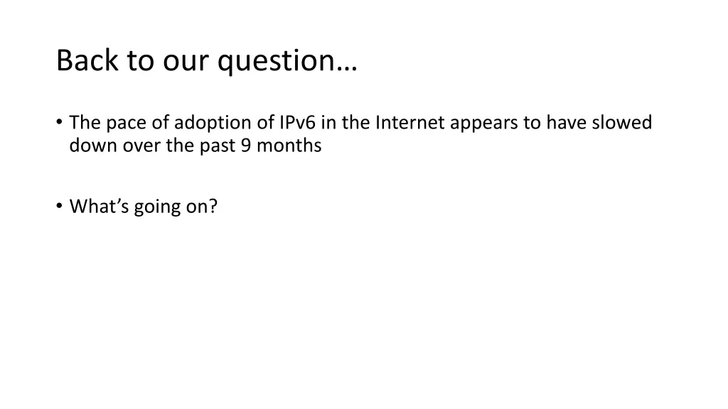 back to our question