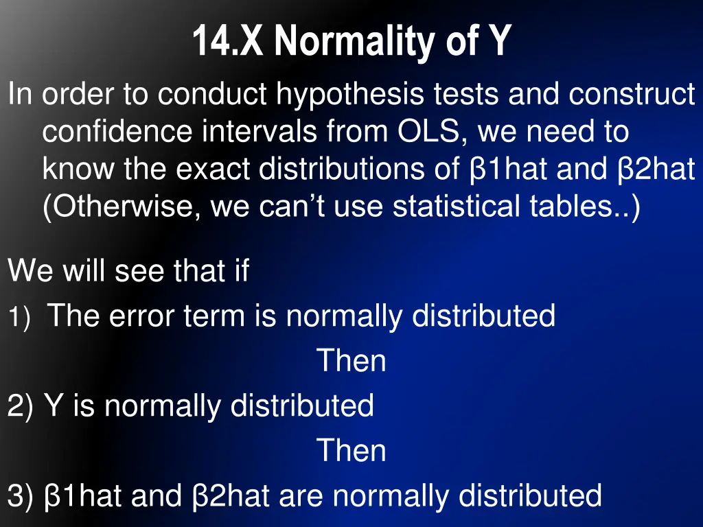 14 x normality of y