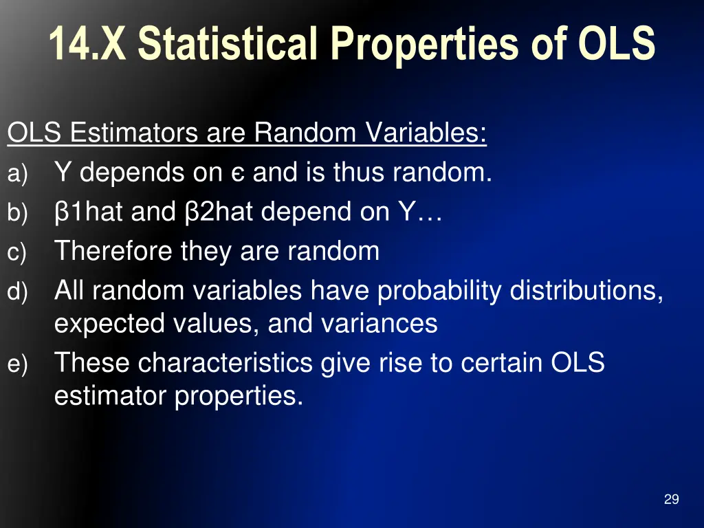 14 x statistical properties of ols 1