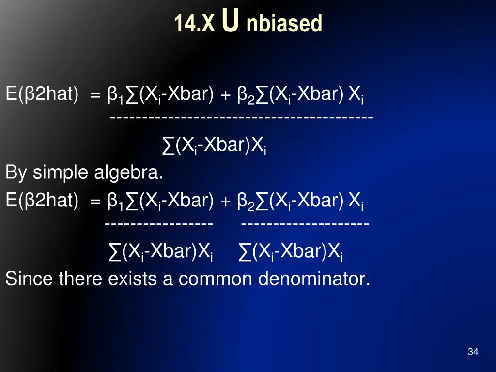 14 x u nbiased 3