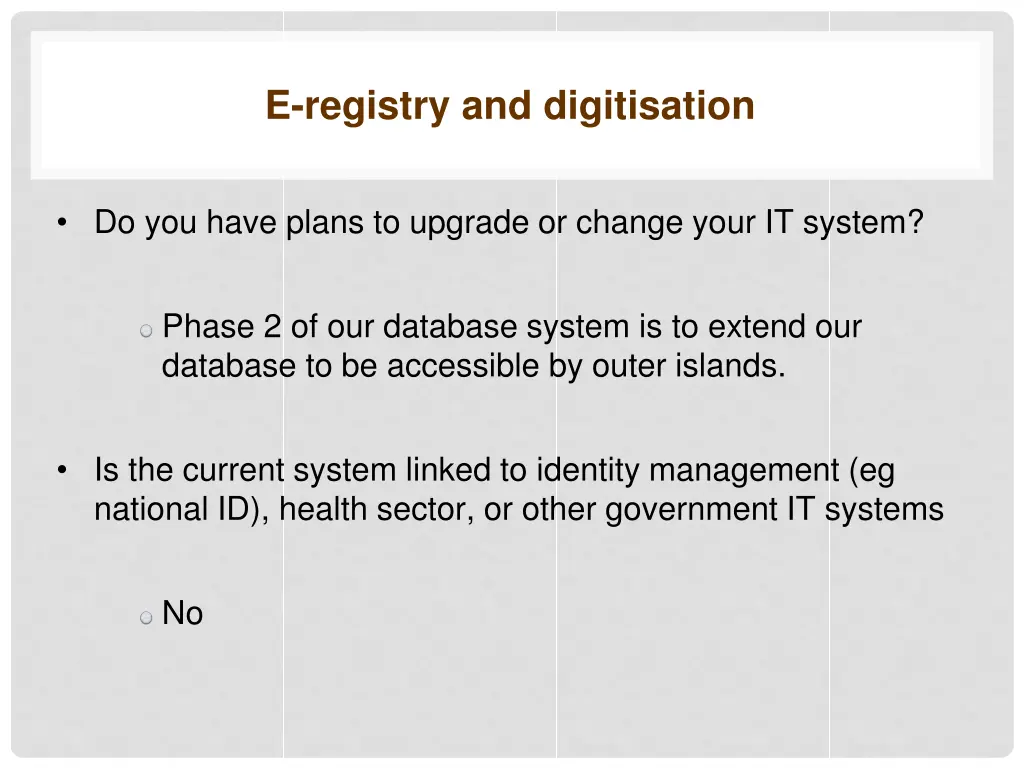 e registry and digitisation 2