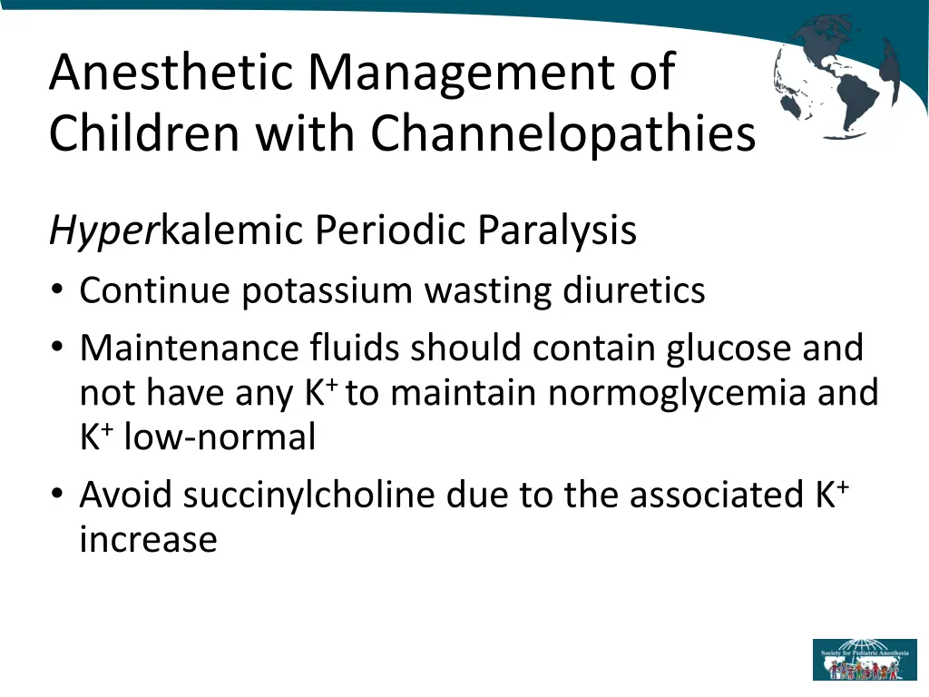 anesthetic management of children with 2