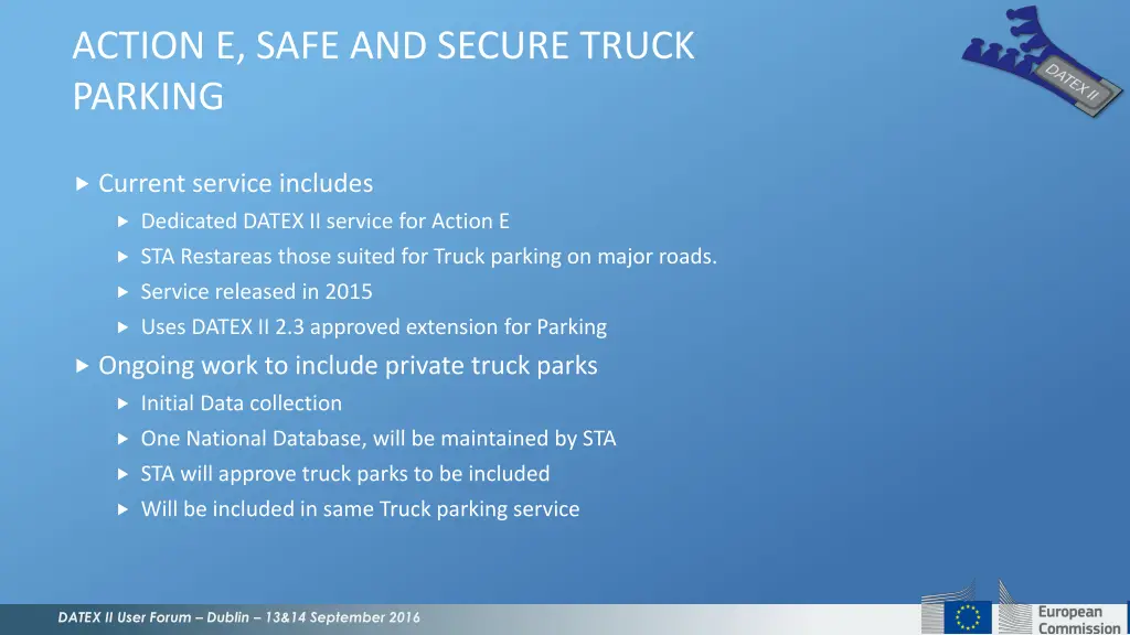 action e safe and secure truck parking