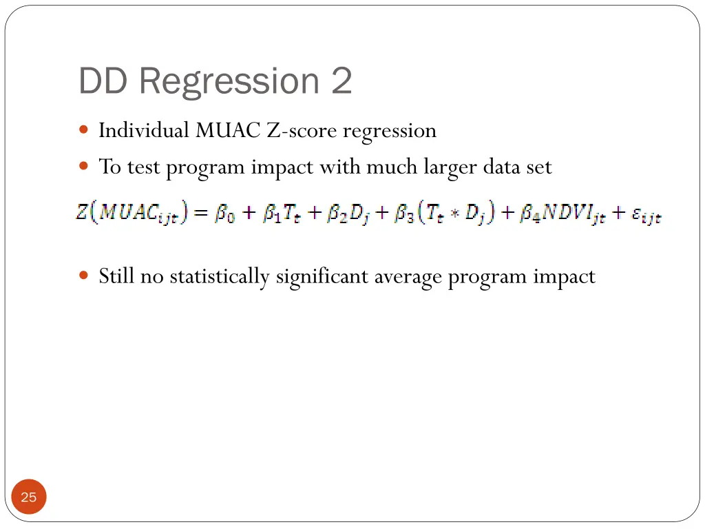 dd regression 2