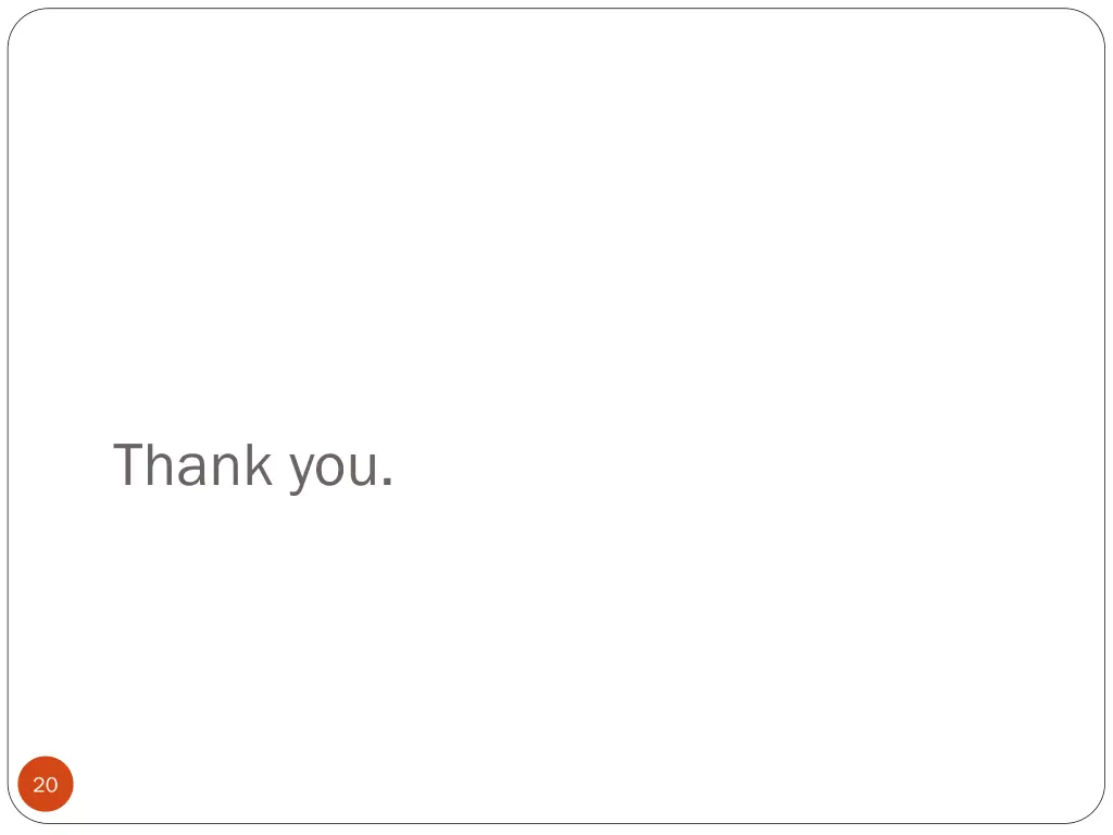 thank you
