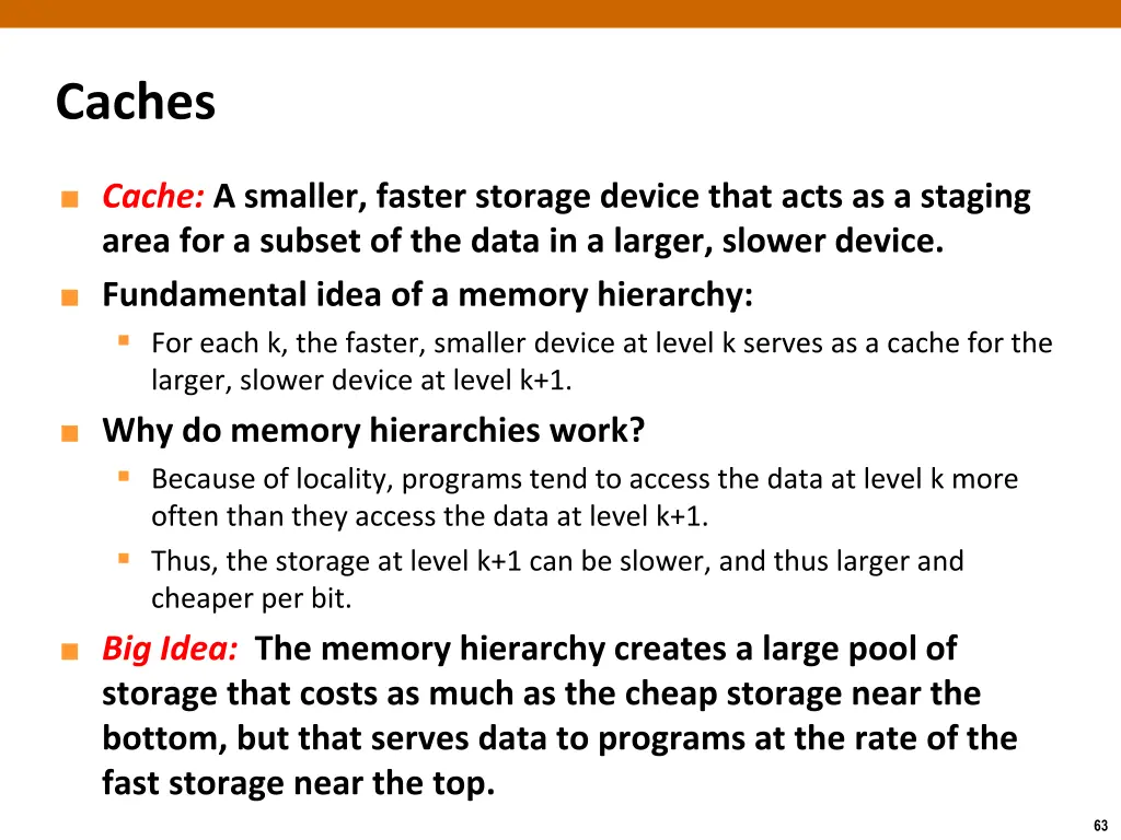 caches