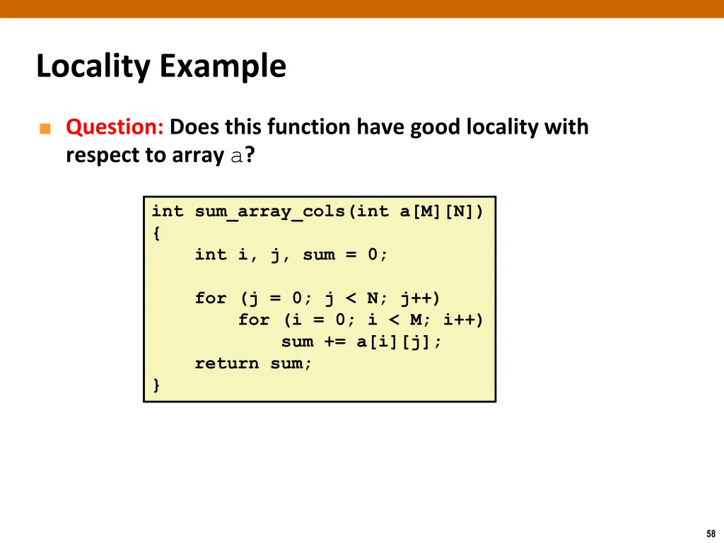 locality example 1