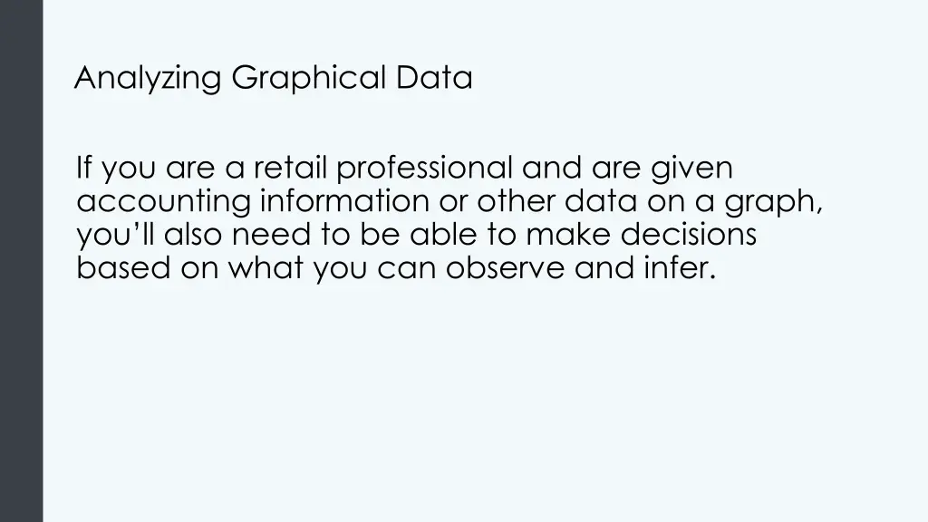 analyzing graphical data