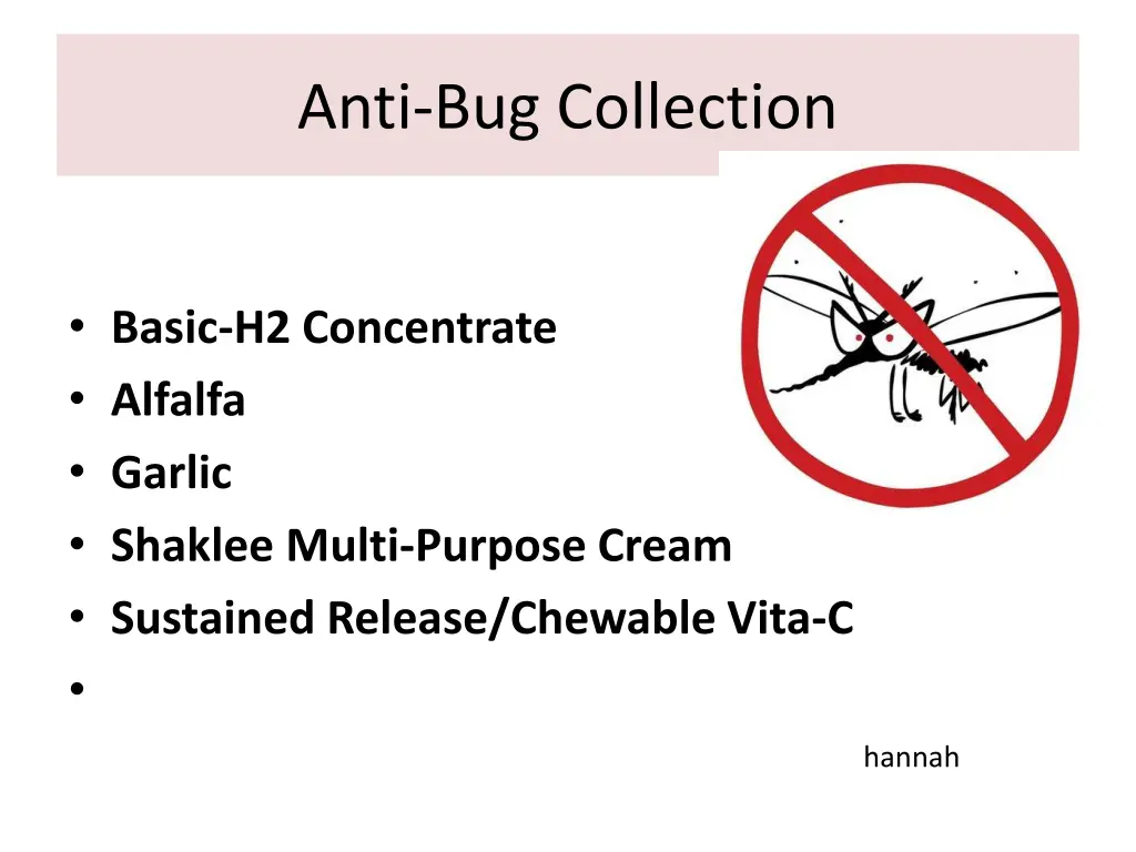 anti bug collection