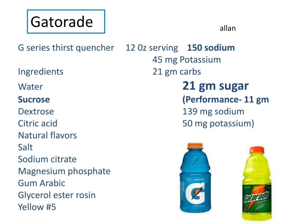 gatorade