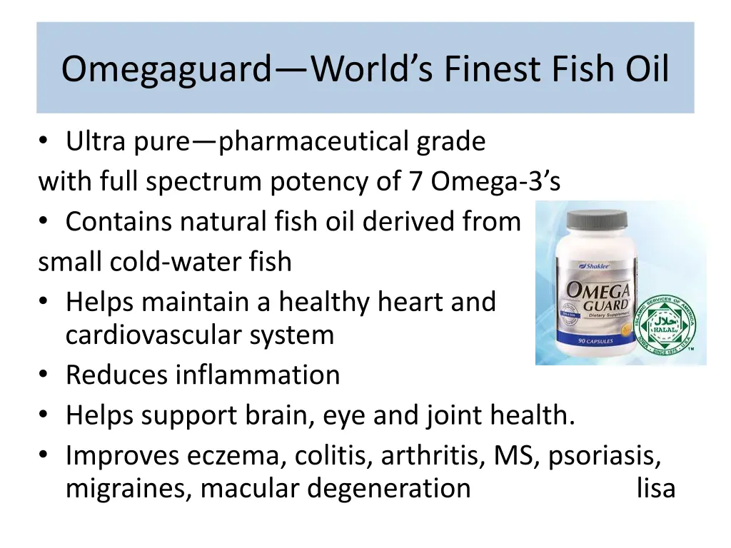 omegaguard world s finest fish oil