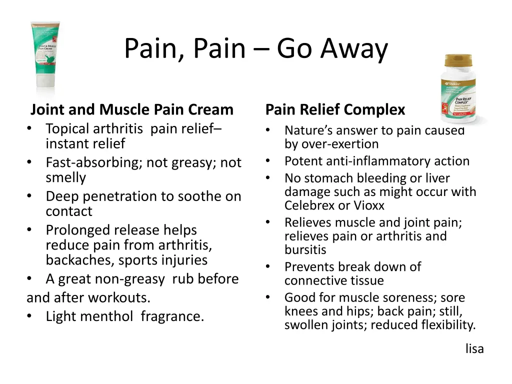 pain pain go away