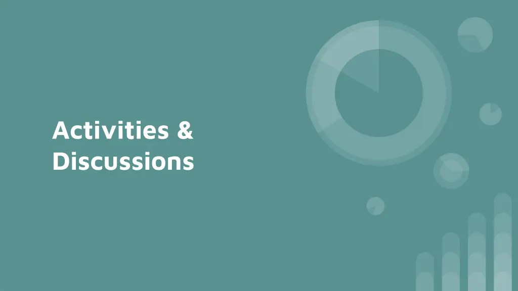 activities discussions