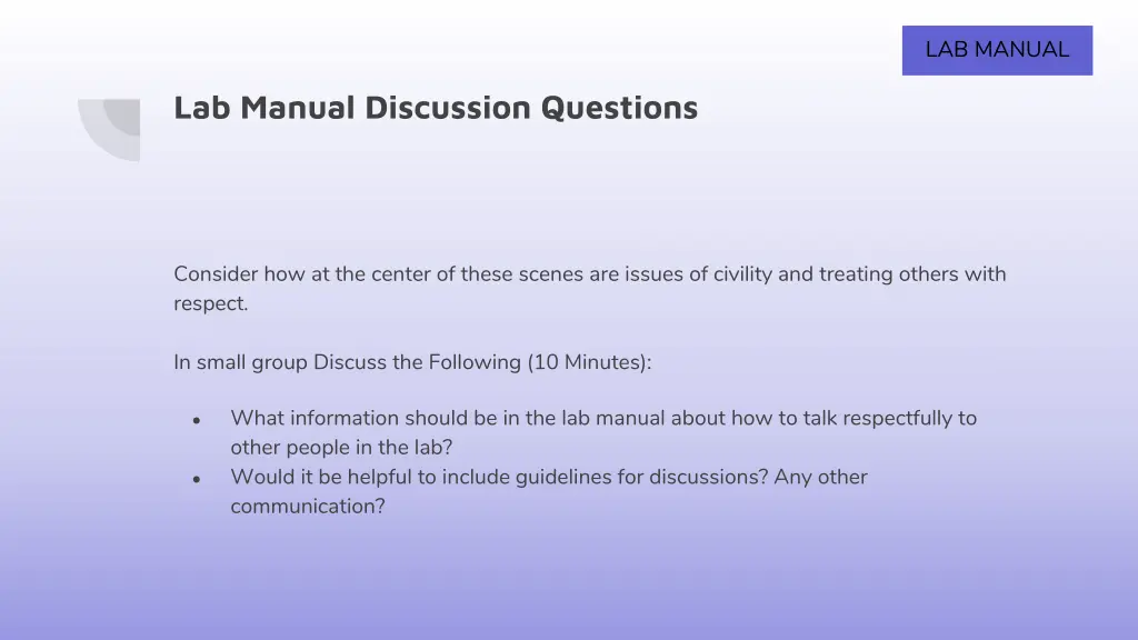 lab manual