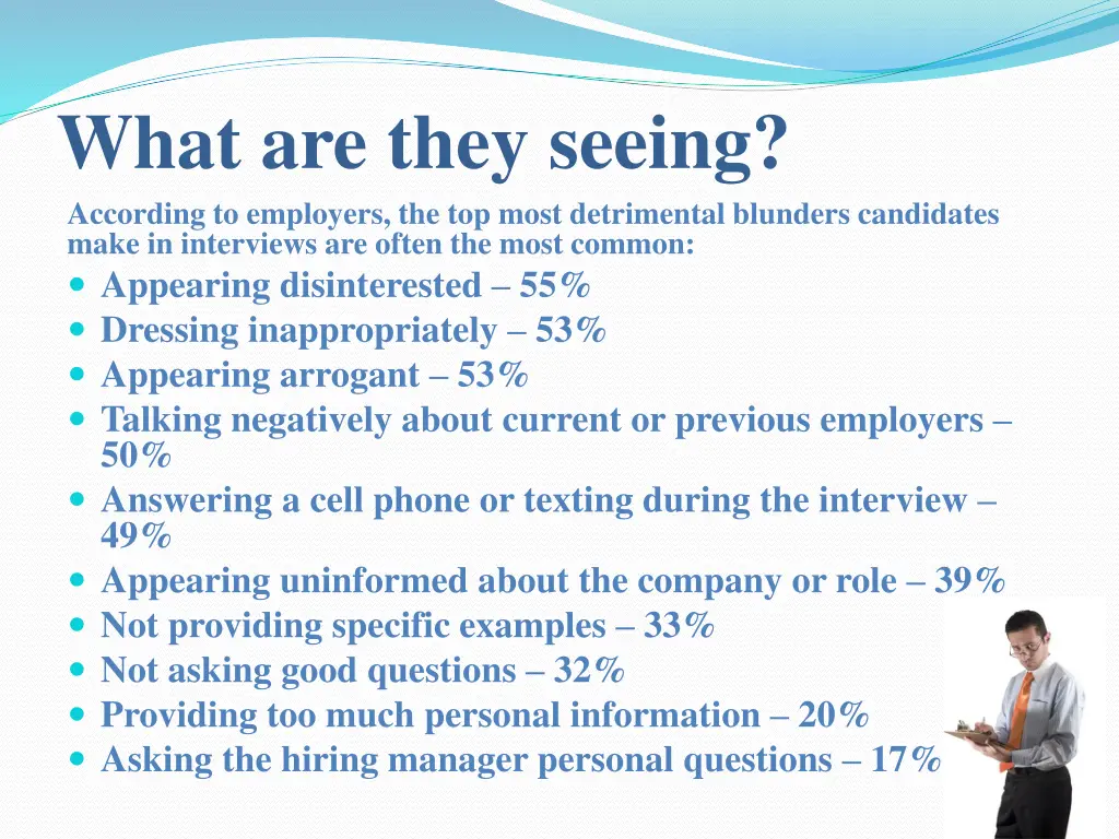 what are they seeing according to employers