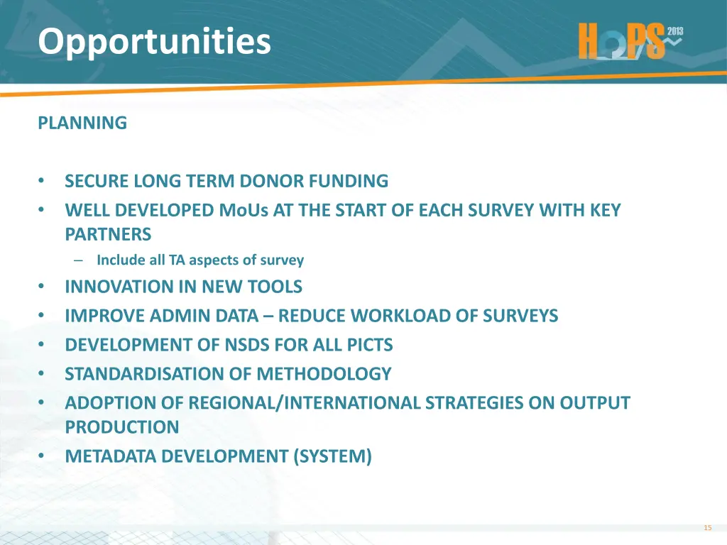 opportunities