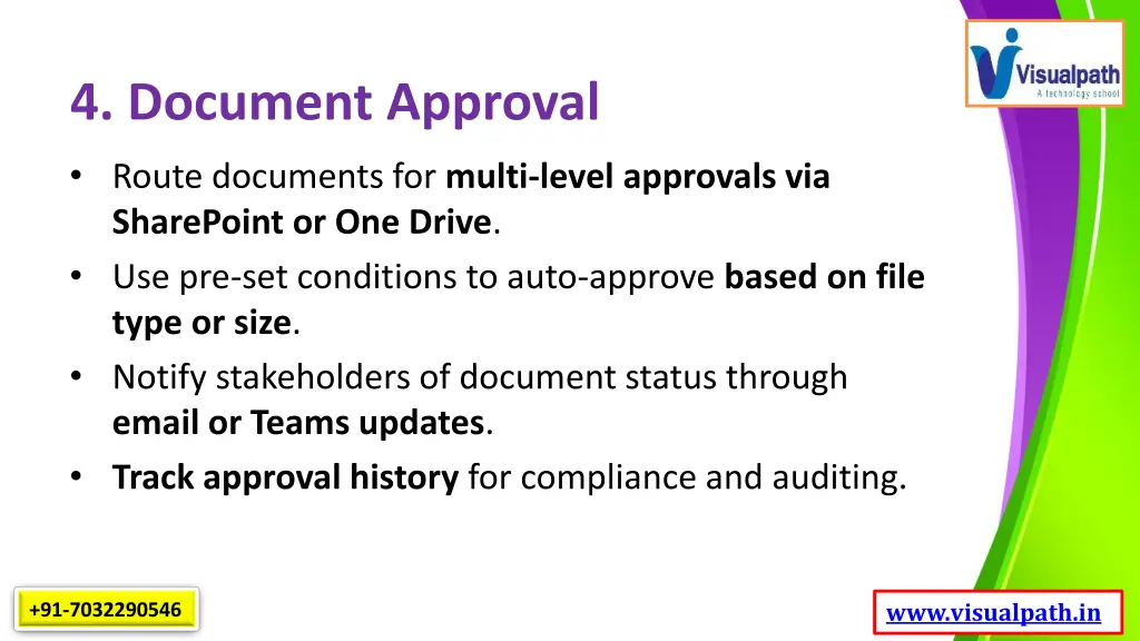4 document approval