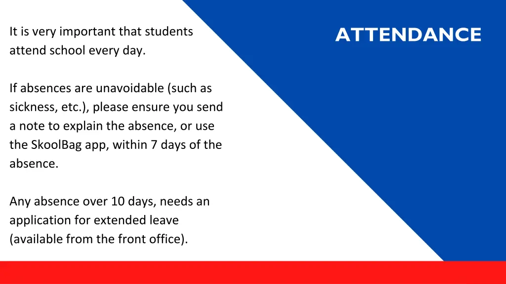 attendance