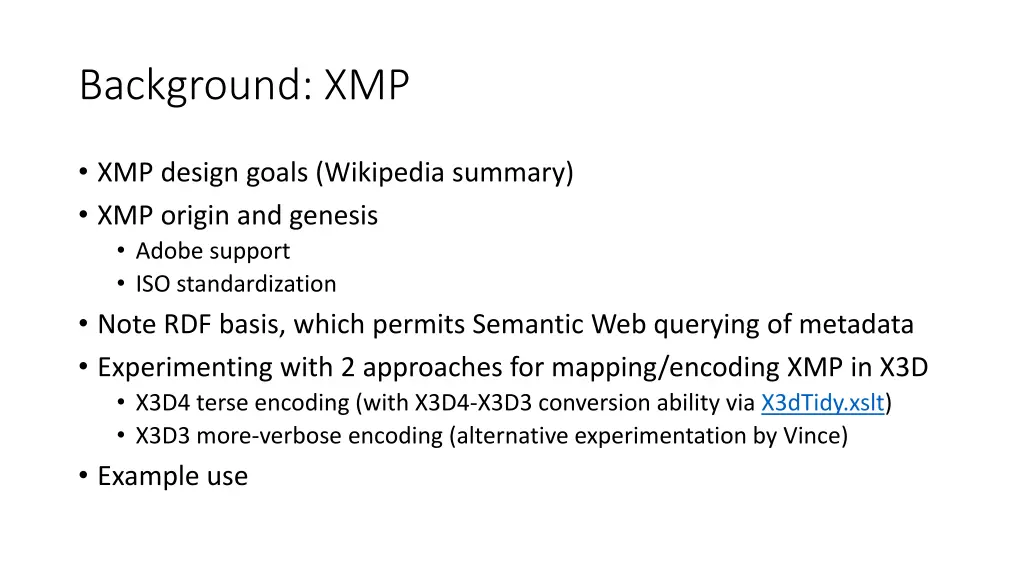 background xmp