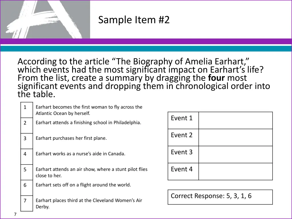 sample item 2