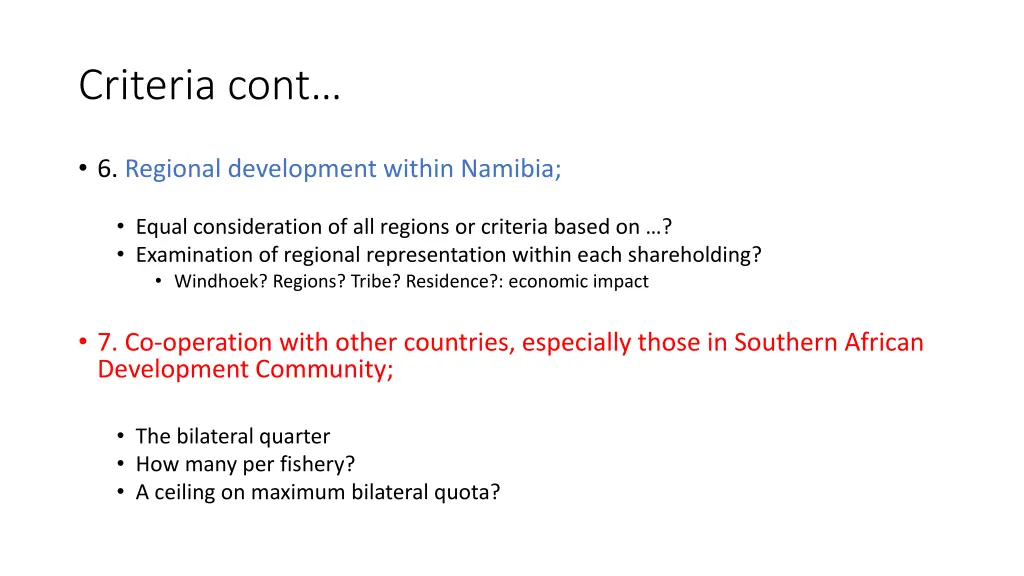 criteria cont 1