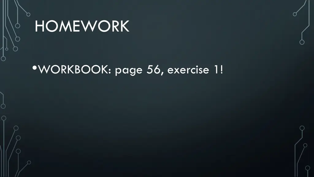 homework