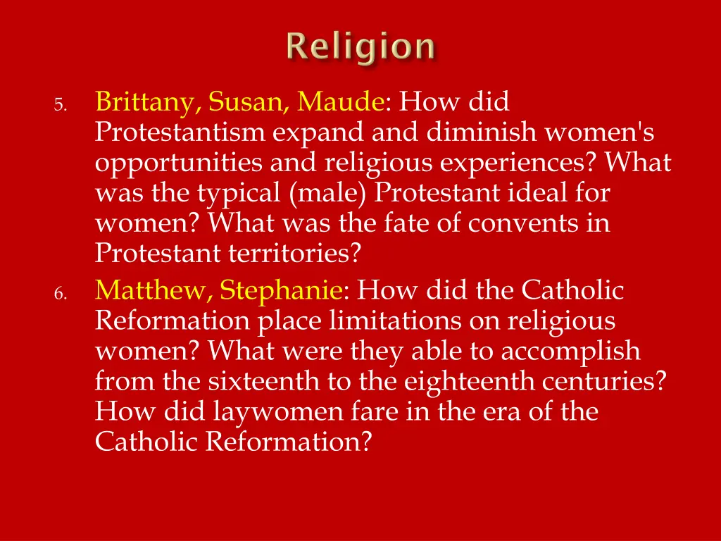 brittany susan maude how did protestantism expand