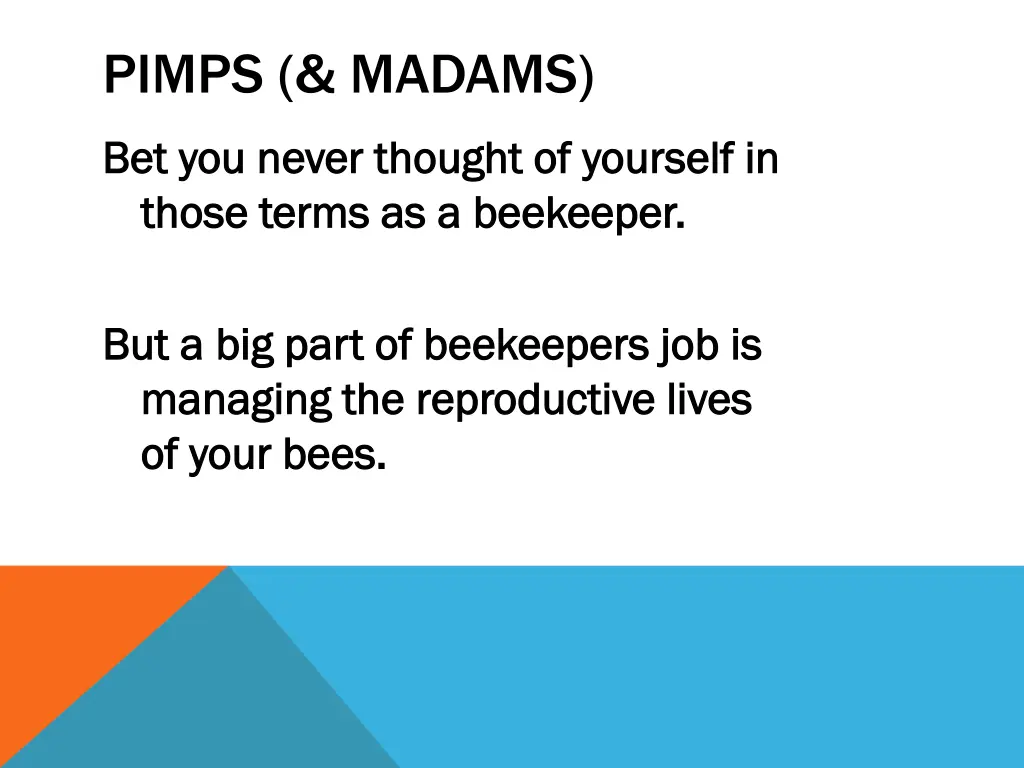 pimps madams