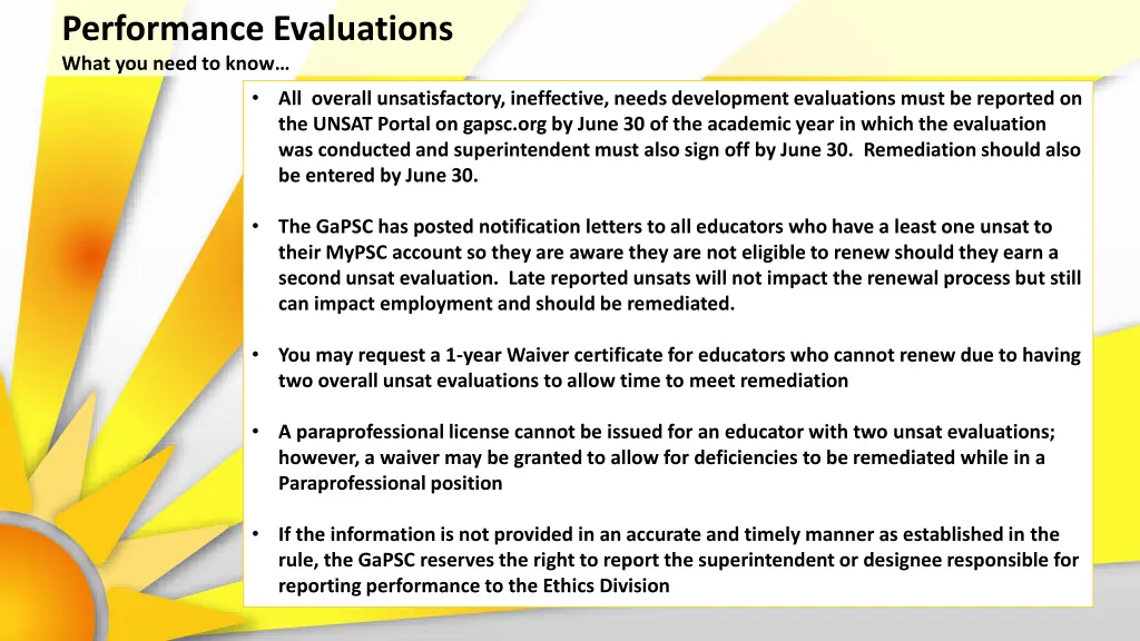 performance evaluations what you need to know