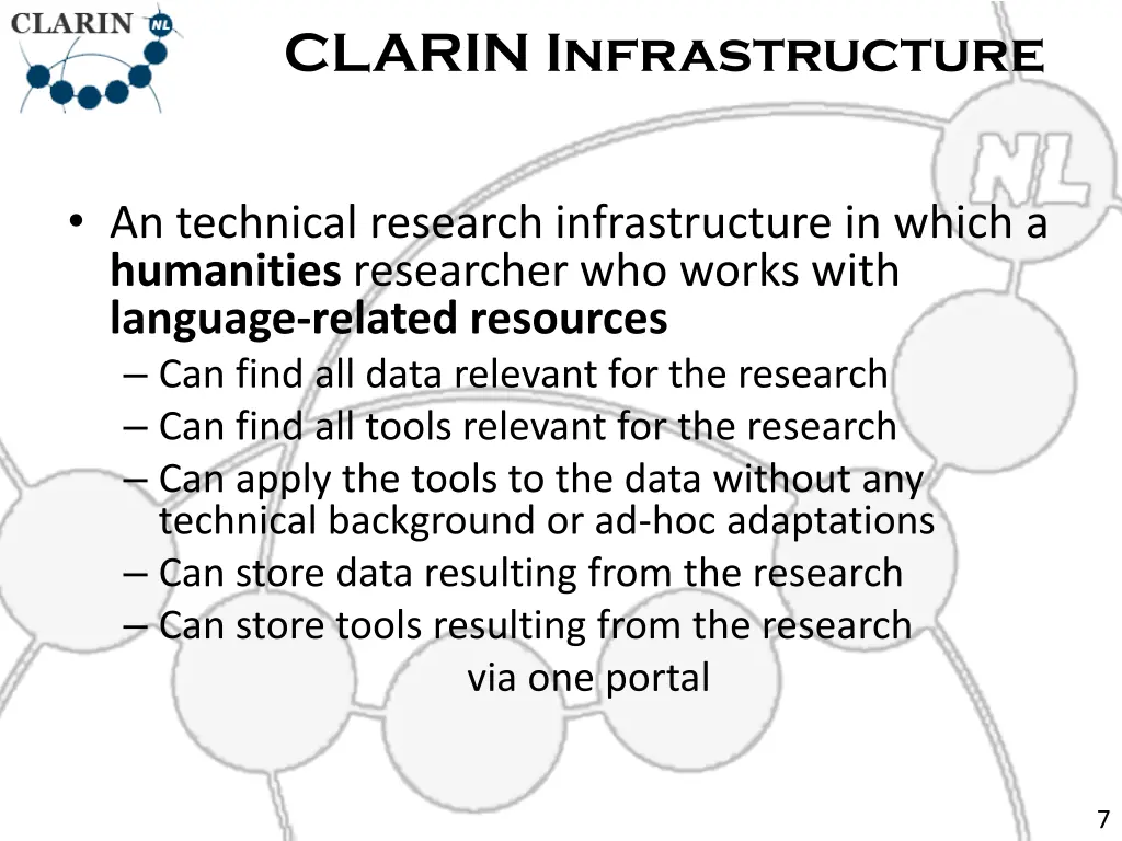 clarin infrastructure 1