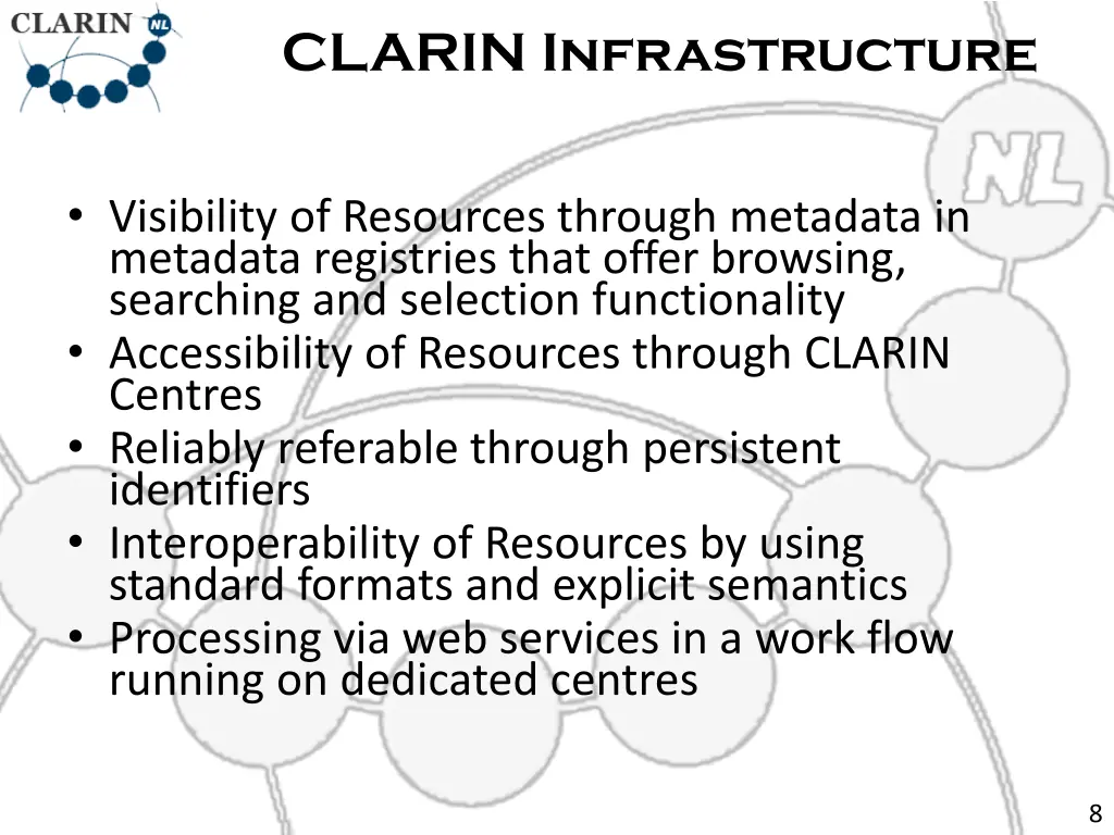 clarin infrastructure 2
