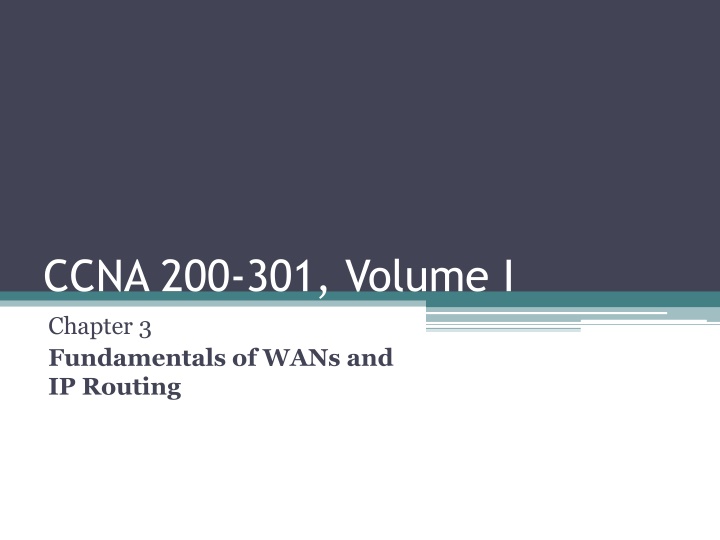 ccna 200 301 volume i chapter 3 fundamentals
