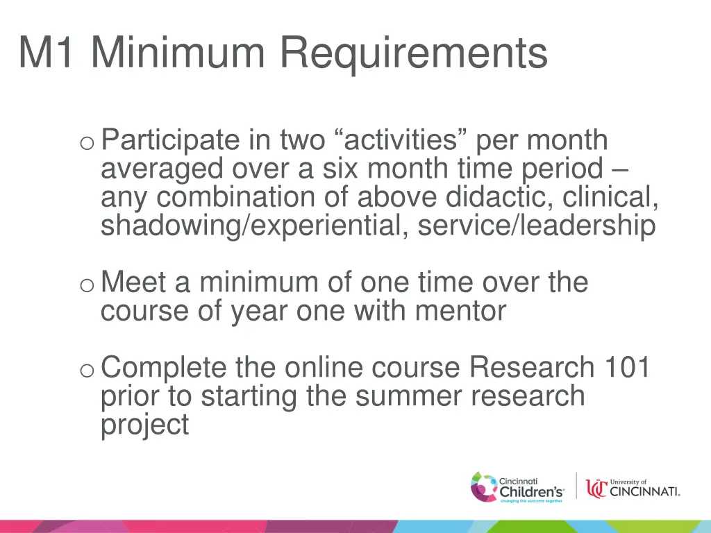 m1 minimum requirements
