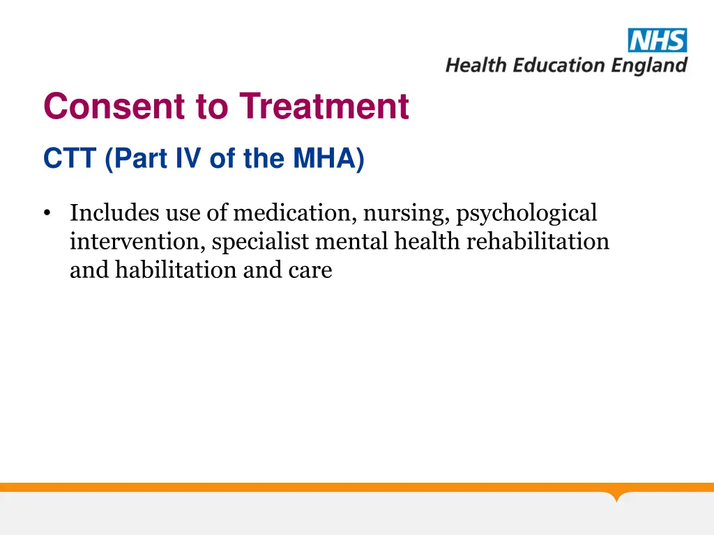 consent to treatment