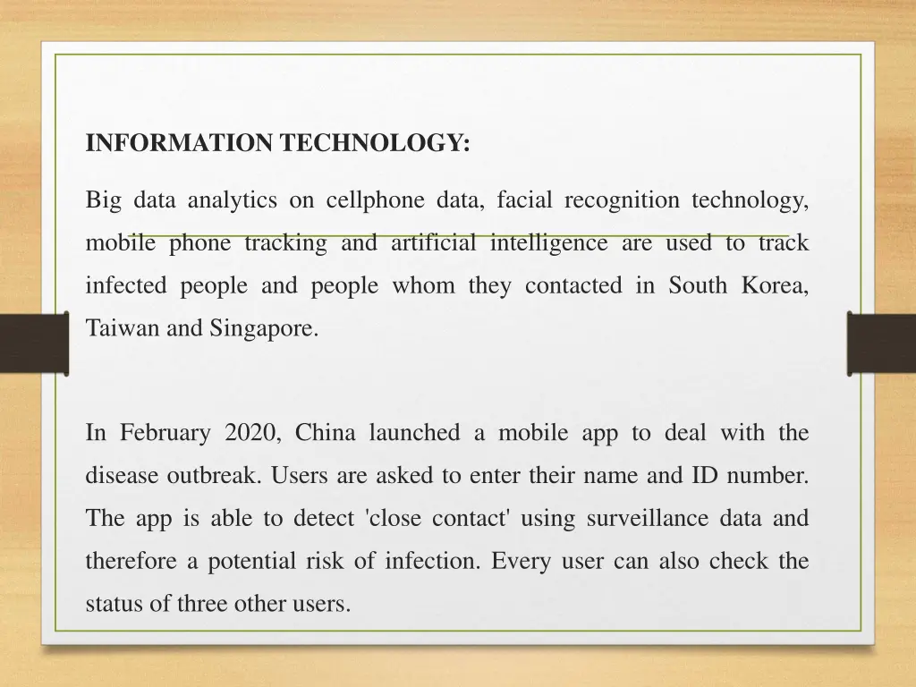 information technology