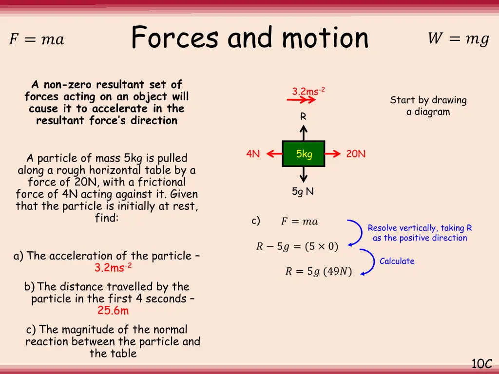 forces and motion 16