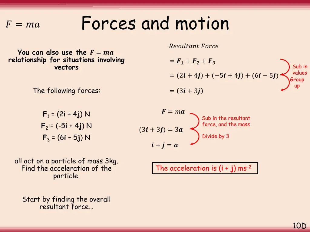 forces and motion 18