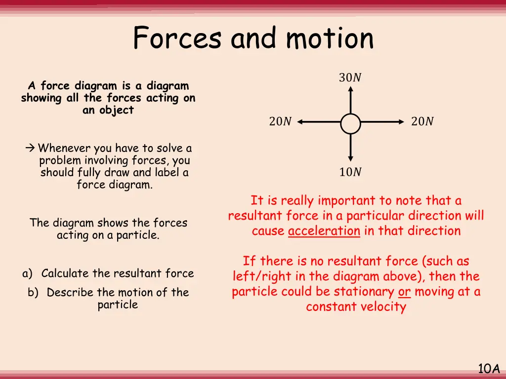forces and motion 2